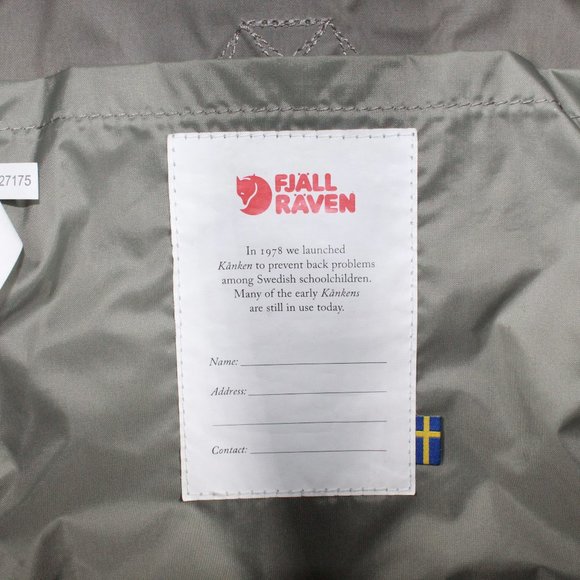 FJALLRAVEN KANLENWaxed Canvas Backpack Bag - Picture 8 of 10